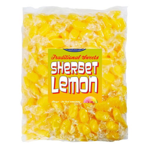 Wholesale Brays Sherbet Lemons Wrapped 3kg Bulk Wholesale Sweets