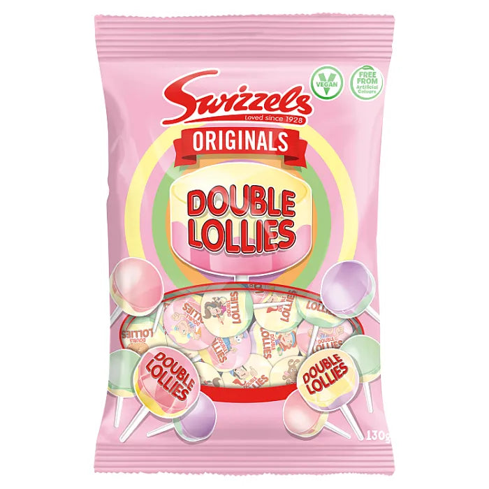 Swizzels Originals Double Lollies Bags - 12 Count