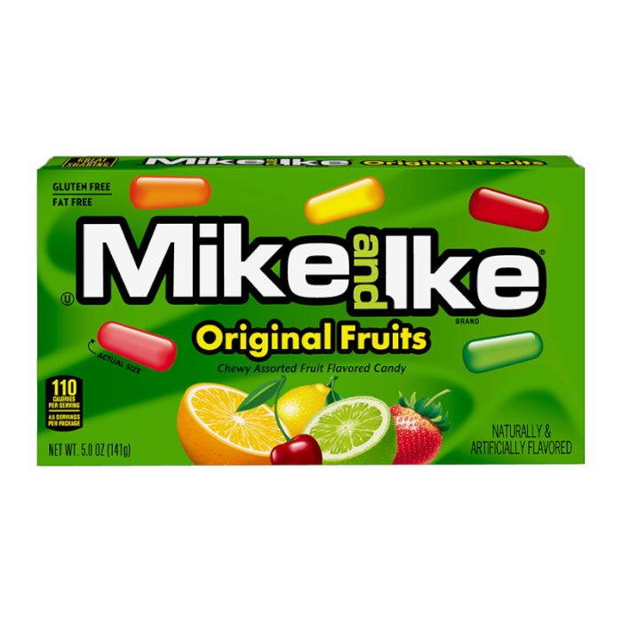 Mike & Ike Original Fruit Candies - 12 Count