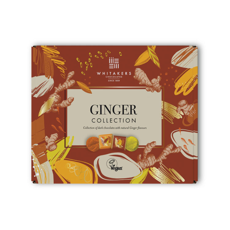 Whitakers Ginger Collection 165g - 8 Count