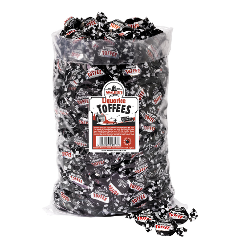 Walkers Liquorice Toffees - 2.5kg