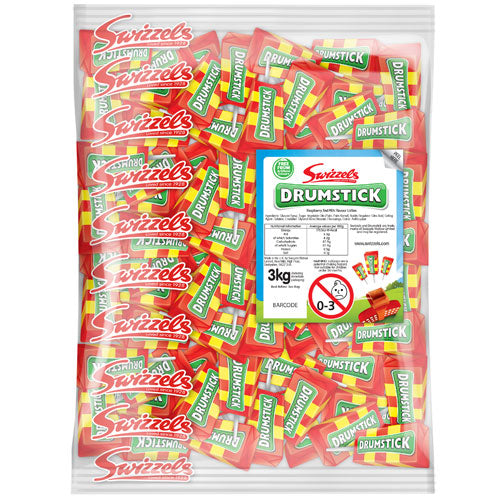 Swizzels Matlow Drumstick Lollies - 3kg