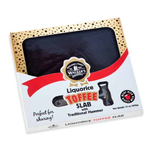 Walkers Liquorice Toffee Slab - 400g