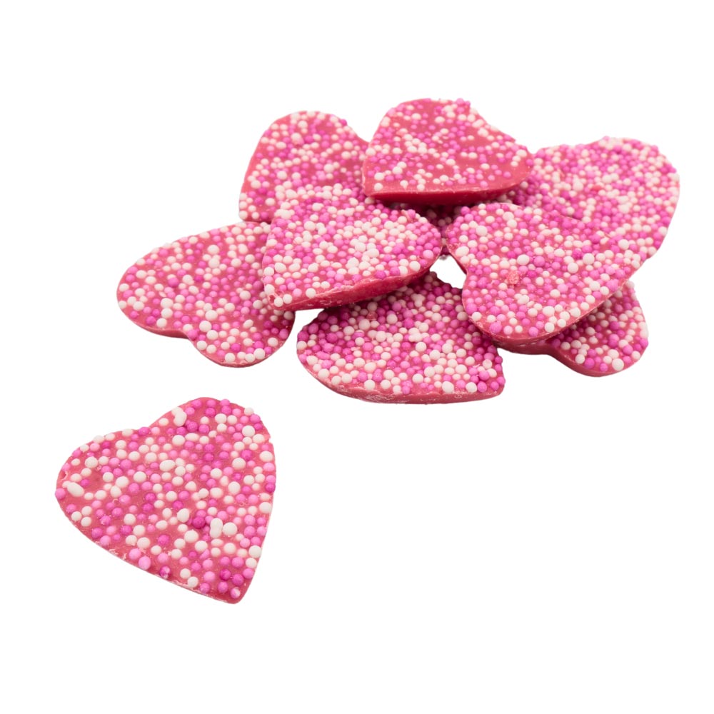 Hannahs Strawberry Pink Hearts - 3kg