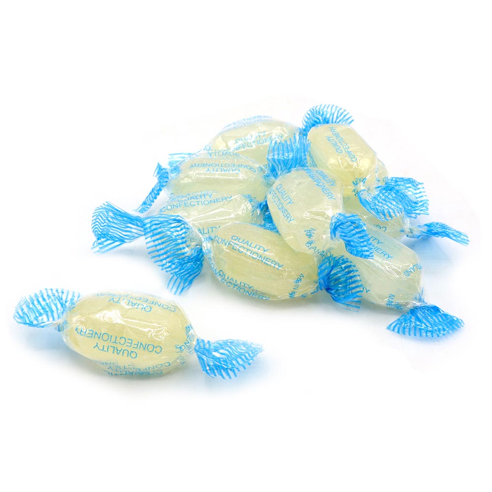 Stockleys Wrapped Clear Mints - 3kg