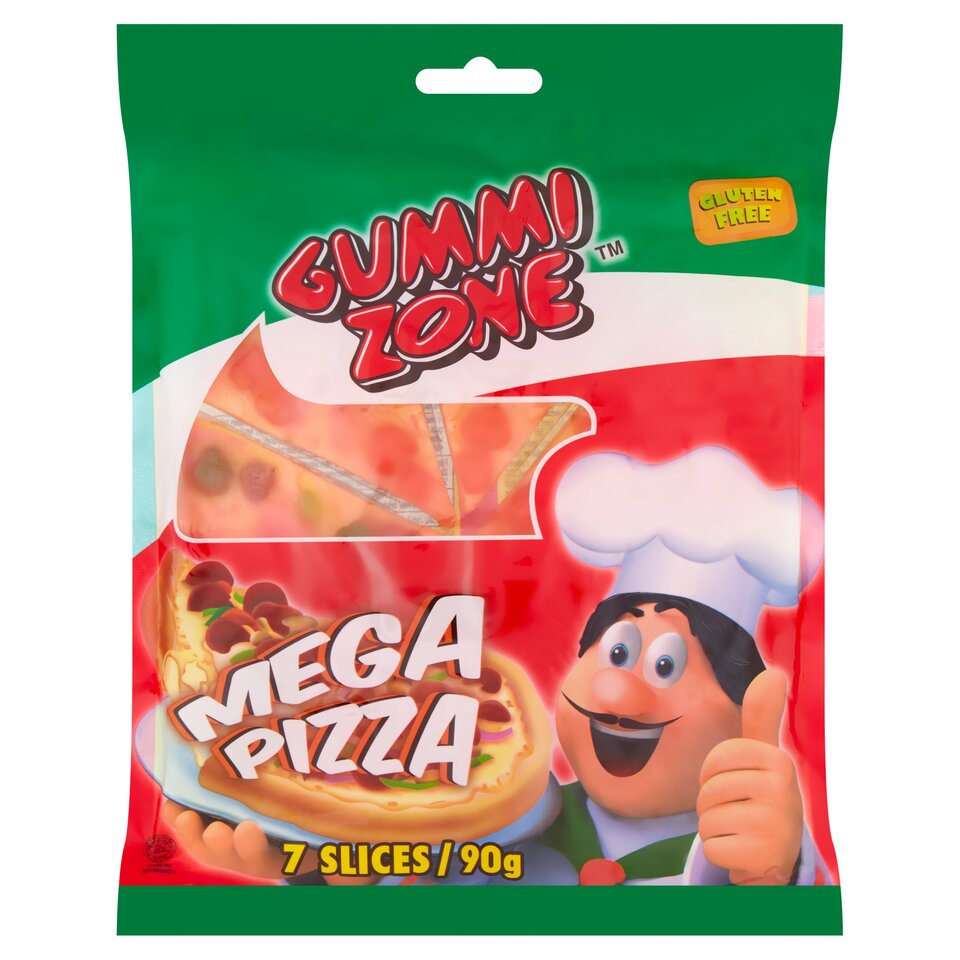 Gummi Zone MEGA Gummy Pizzas - 12 Count