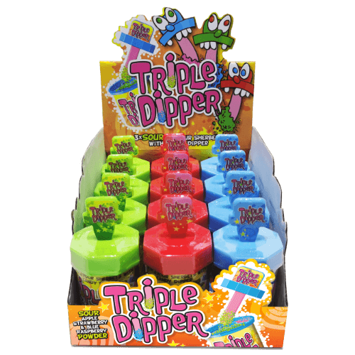 Rose Triple Dipper - 12 Count