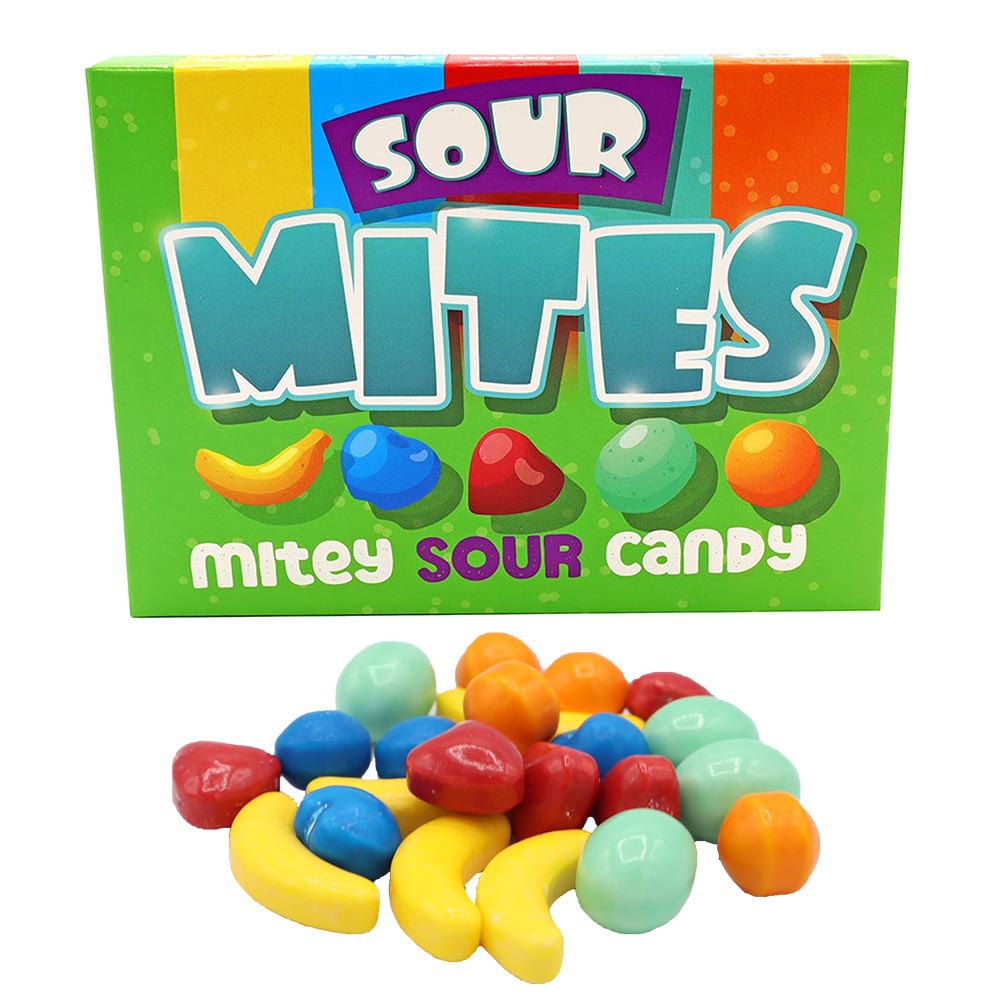 Zed Candy Sour Mites Box 120g - 12 Count