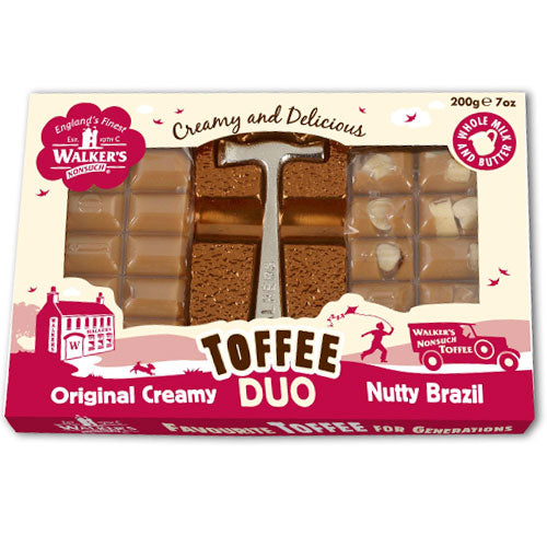 Walkers Duo Hammer Toffee Slab - 200g