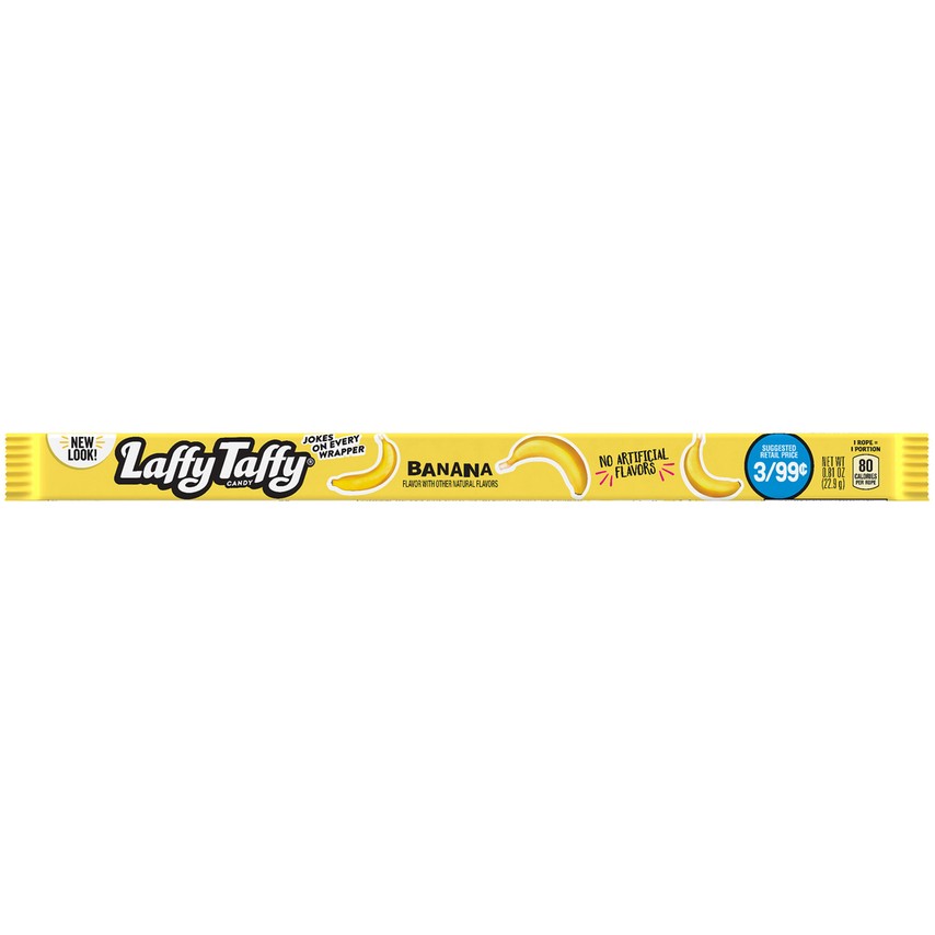 Wonka Laffy Taffy Banana - 24 Count