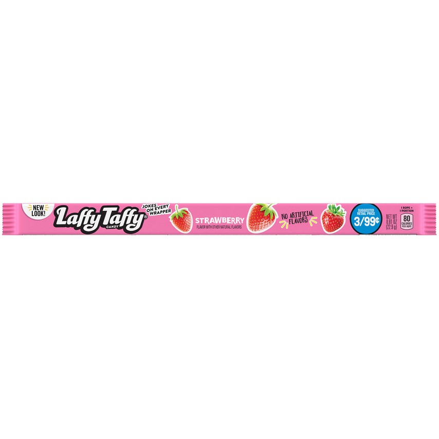 Wonka Laffy Taffy Strawberry - 24 Count