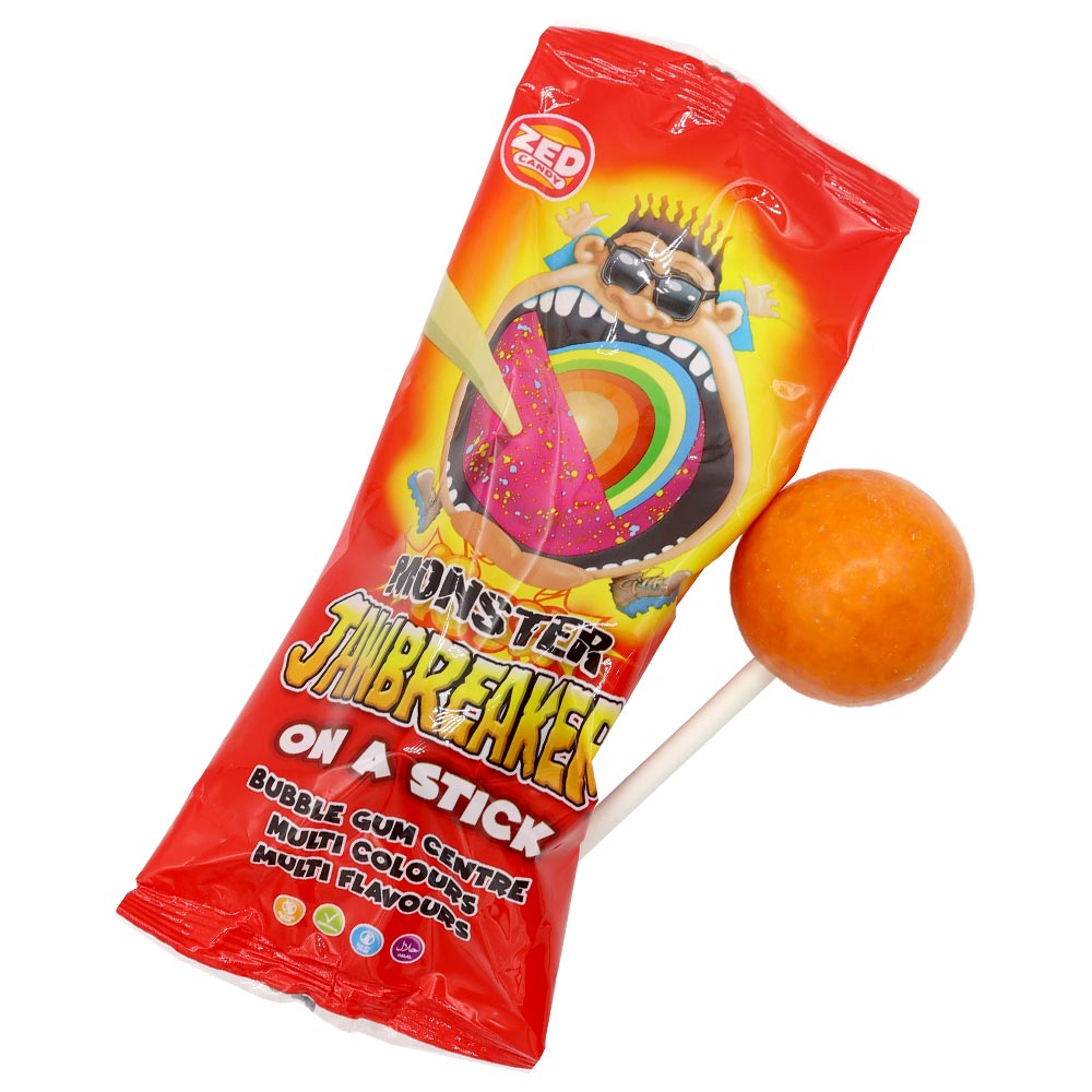 Zed Candy Jawbreakers On A Stick - 18 Count