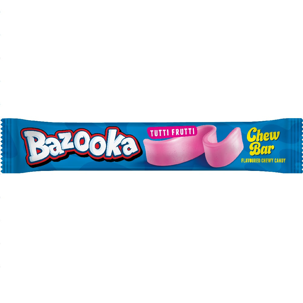 Bazooka Tutti Frutti Chew Bar 14g - 60 Count