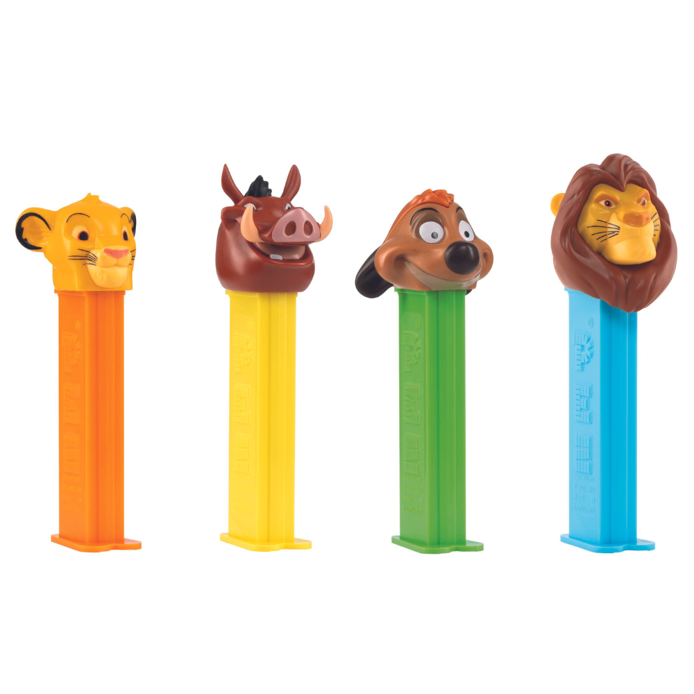 Pez Lion King 1+2 Dispensers - 12 Count