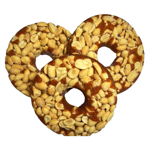 Appletons Giant Peanut Nut Rings 4" - 5 Count