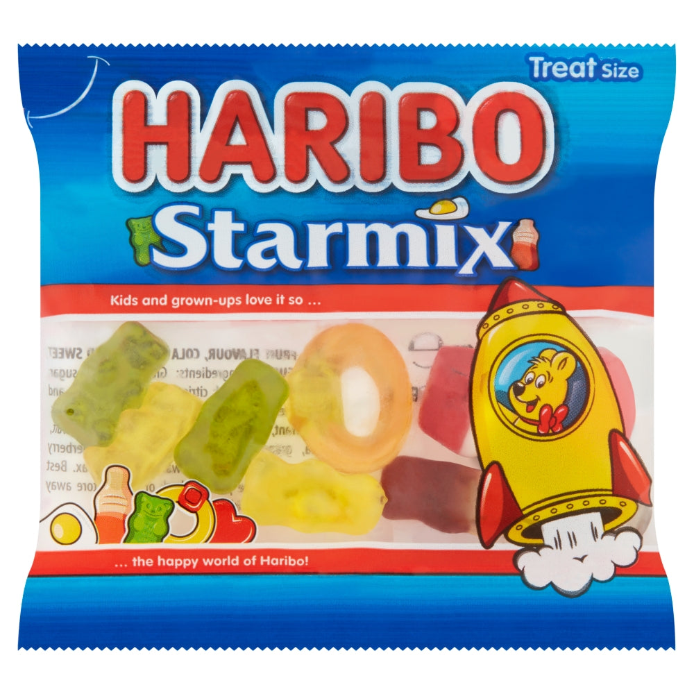 Haribo Starmix Mini Pre-Packed Bags - 100 Count