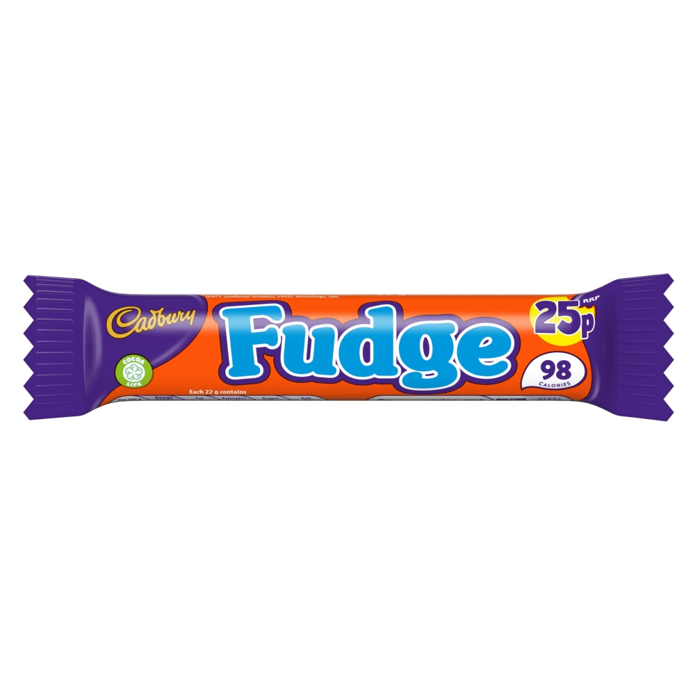 Cadbury Chocolate Fudge Bars PM - 60 Count