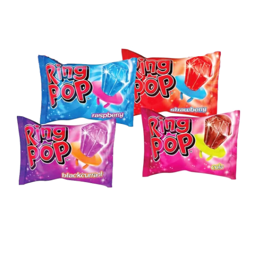 Topps Candy Ring Pops - 24 Count