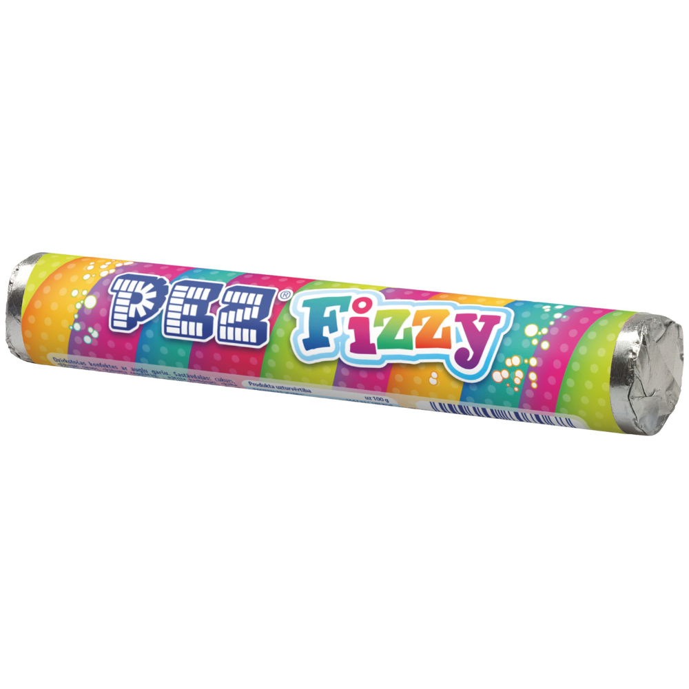 Pez Giant Fizzy Rolls 42g - 30 Count