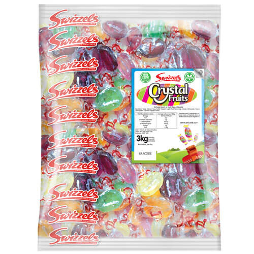 Swizzels Matlow Crystal Fruits - 3kg