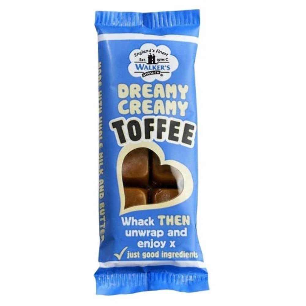 Walkers Original Dreamy Creamy Toffee - 24 x 50g *BBD END MAY 25*