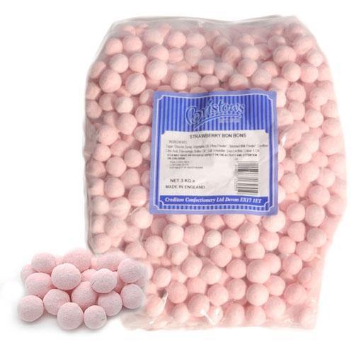 Bristows Strawberry Bon Bons - 3kg