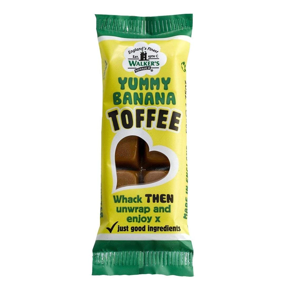 Walkers Banana Toffee - 24 x 50g