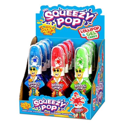 Rose Mr Squeezy Drop Pop - 12 Count