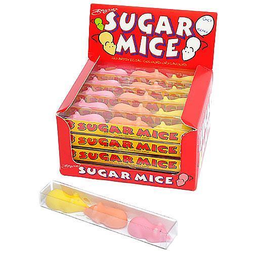 Boynes Pink & White Sugar Mice 3pk - 20 Count