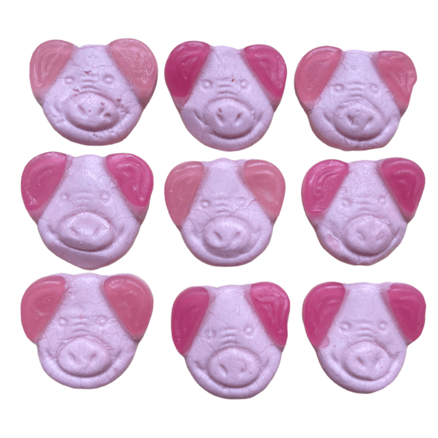 Katja Vegan Fruity Foam Pigs - 500g