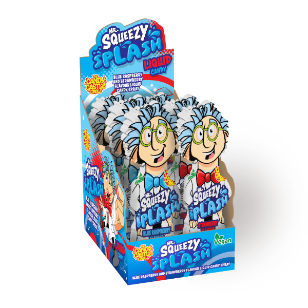 Rose Mr Squeezy Candy Splash 30ml - 12 Count