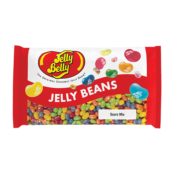 Jelly Belly Sours Mix Jelly Beans - 1kg