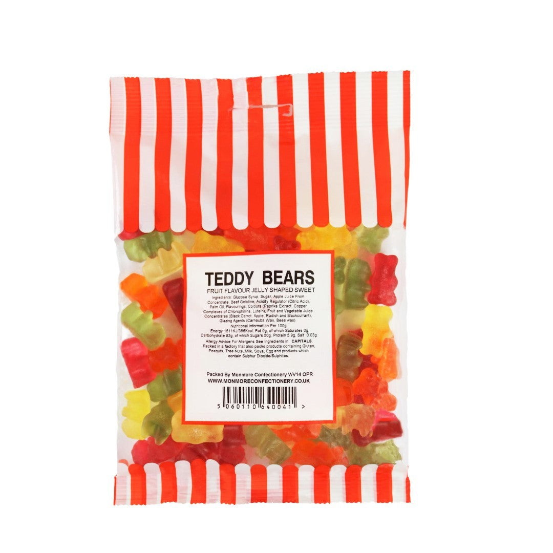 Pre-Packed Teddy Bears 140g - 24 Count