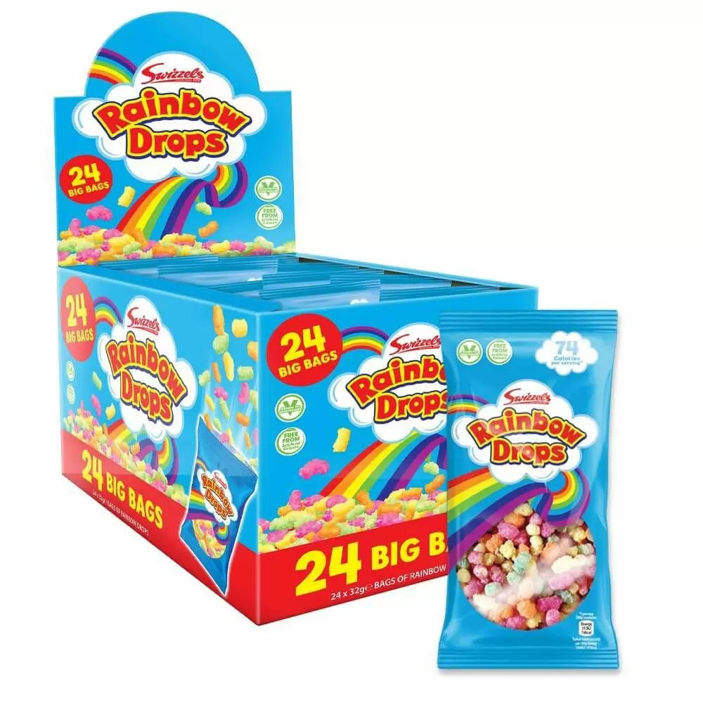 Swizzels Matlow Rainbow Drops - 24 Count