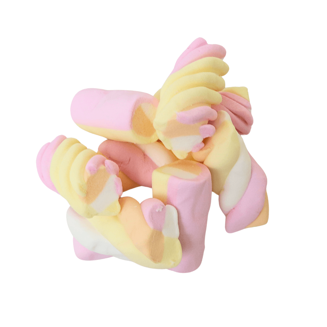 Candycrave Assorted Twist Mix Mallows - 1kg