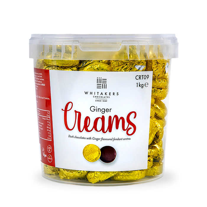 Whitakers Ginger Cremes - 1kg