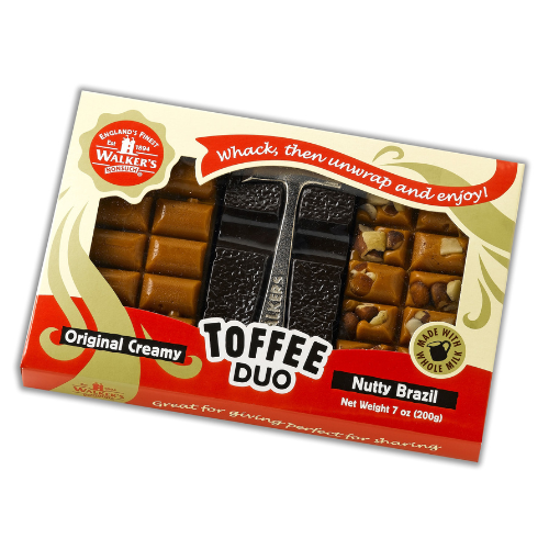 Walkers Duo Hammer Toffee Slab - 200g