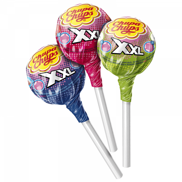 Chupa Chups XXL Playlist Classic Lollipops - 25 Count