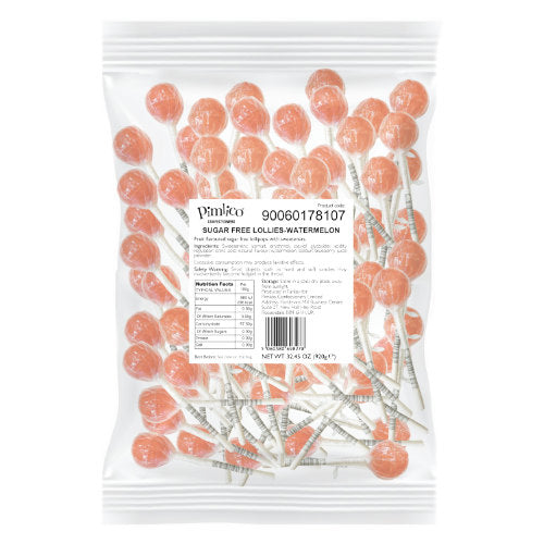 Pimlico Sugar Free Watermelon Lollipops - 1kg