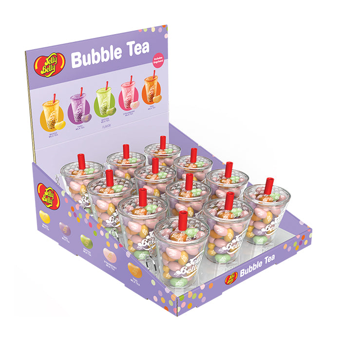 Jelly Belly 5 Flavour Bubble Tea Mix 65g Mini Cup - 12 Count