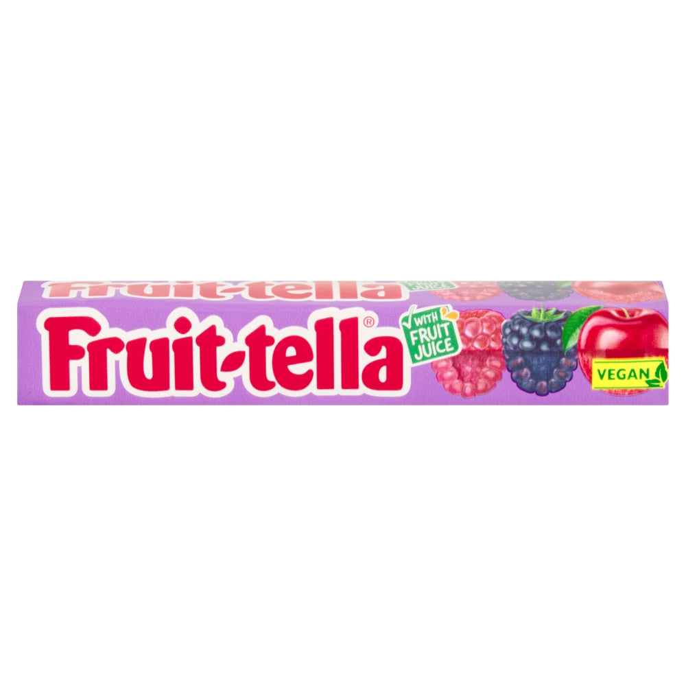 Fruit-tella Berries & Cherries Stick Pack 41g - 40 Count