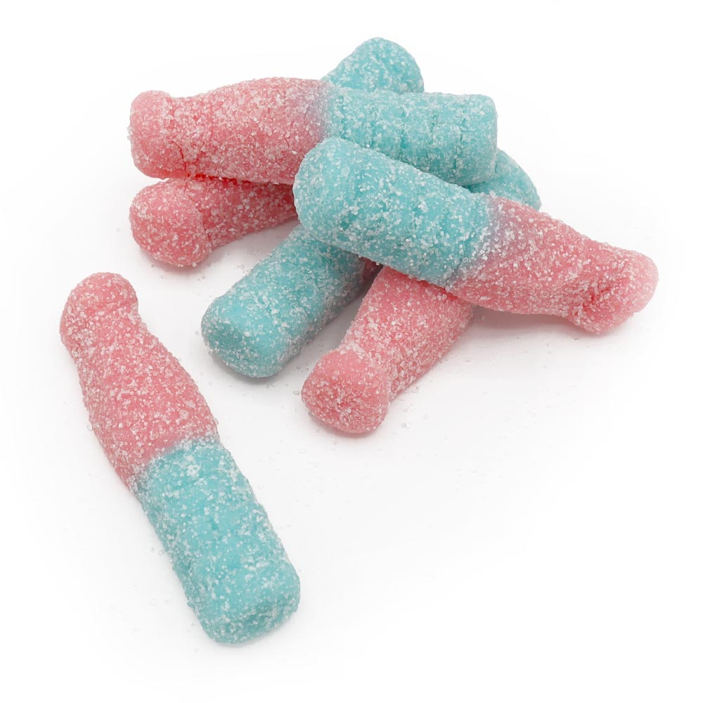 Kingsway Mega Value Vegan Fizzy Bubblegum Bottles - 2.5kg