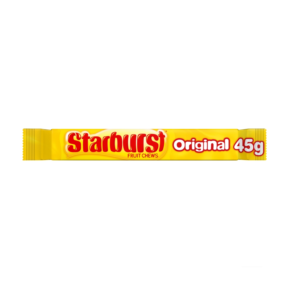 Starburst Chewy Fruit Flavoured Sweets 45g - 24 Count