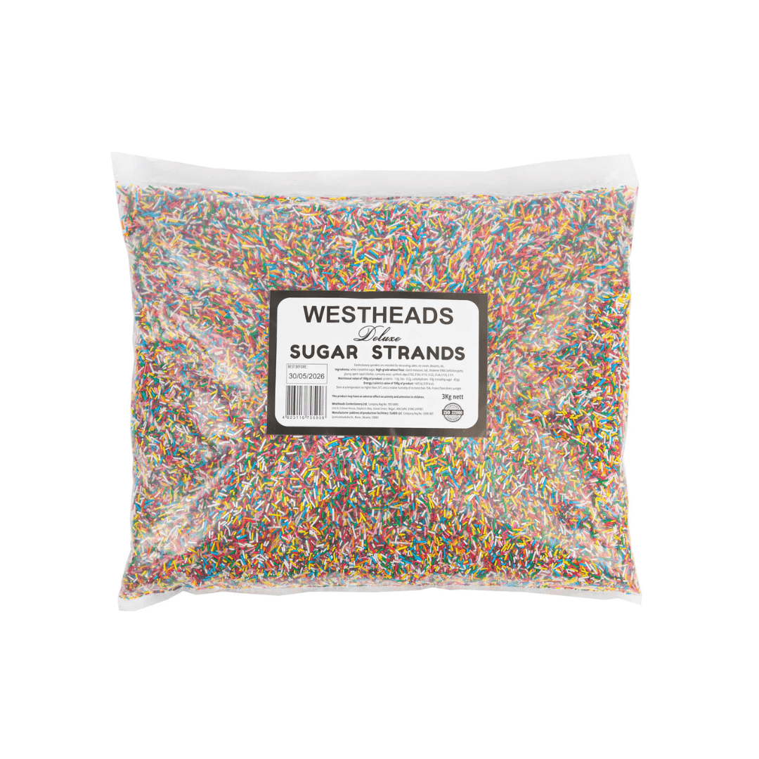 Westheads Halal Sugar Strands - 3kg