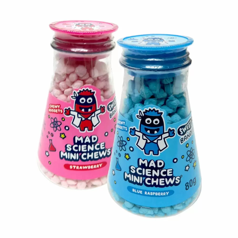 Sweet Bandit Mad Science Mini Chews 80g - 12 Count