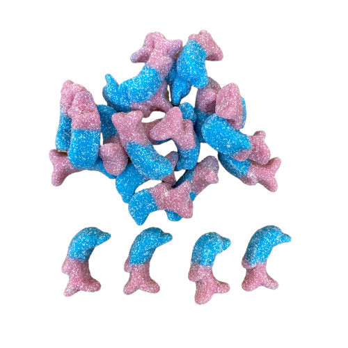 Lovalls Vegan Sour Bubblegum Dolphins - 2kg