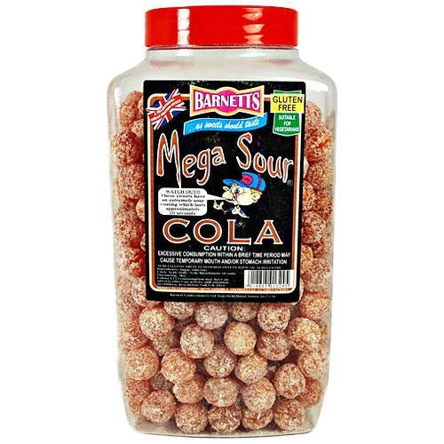 Barnetts Mega Sour Cola - 3kg