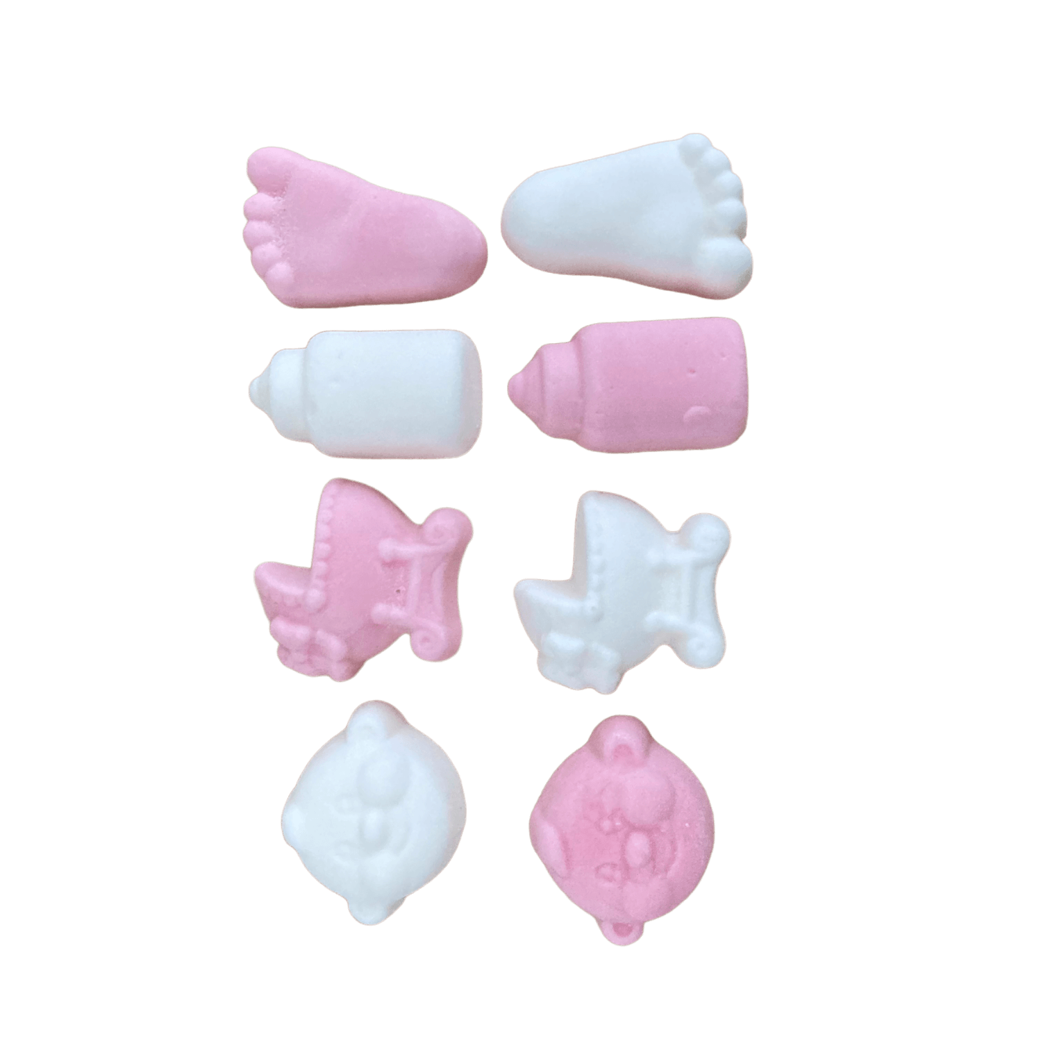 Lovalls Pink & White Baby Mix - 1kg