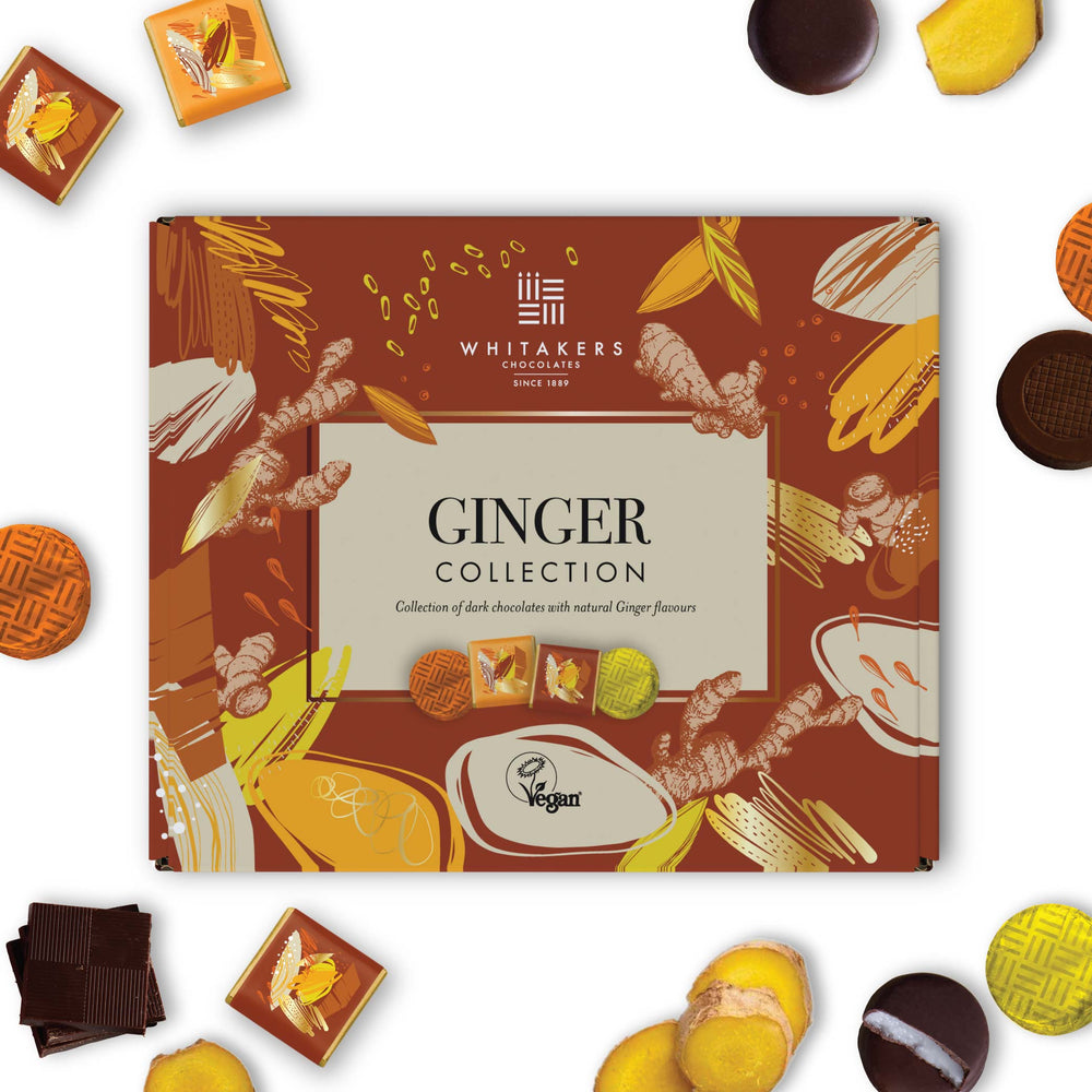 Whitakers Ginger Collection 165g - 8 Count