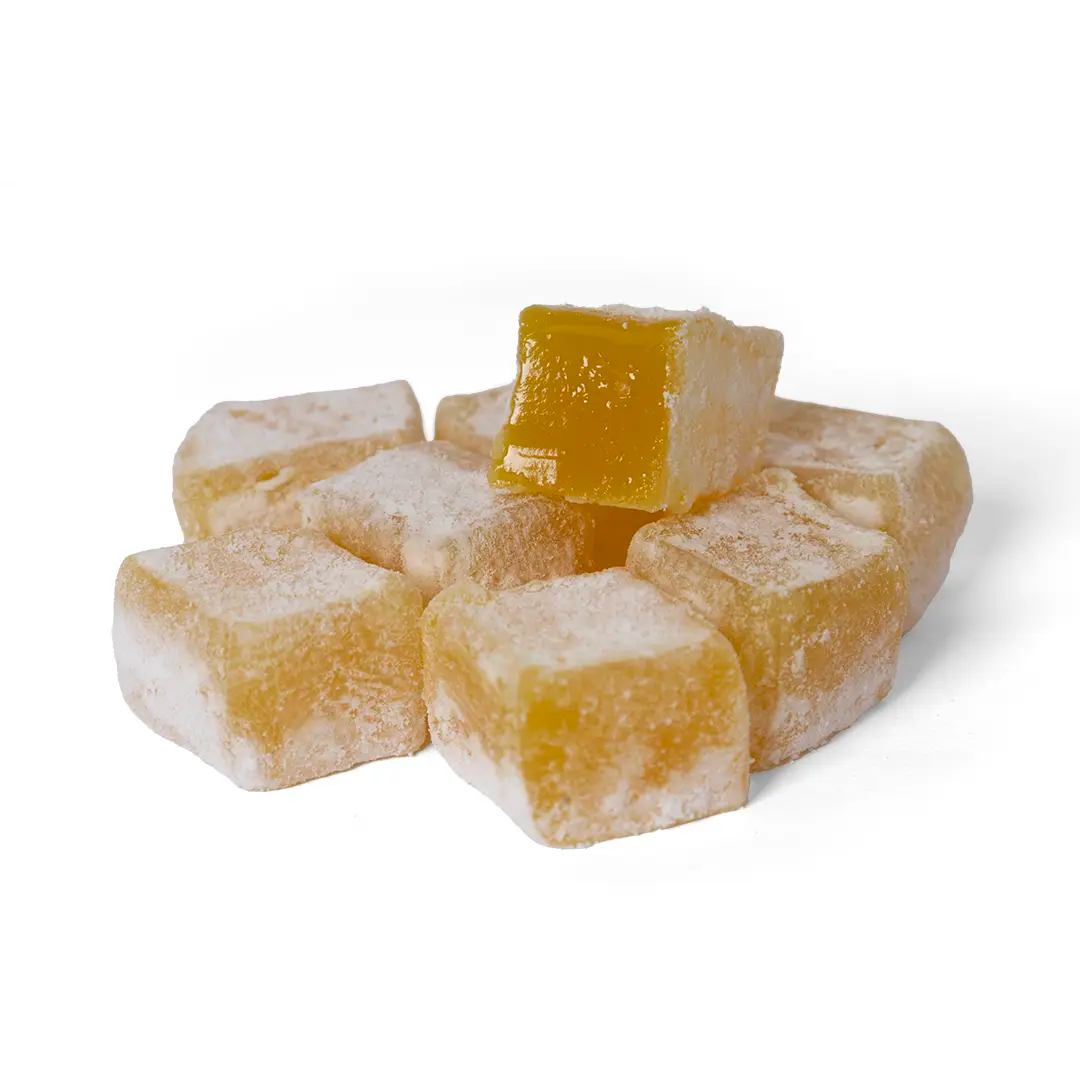 SweetBizz Lemon Flavoured Turkish Delight 300g - 6 Count